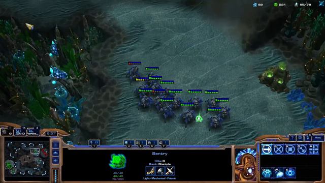 Типичные макро игры на 4к | SC2 | Protosss Ladder смотреть онлайн