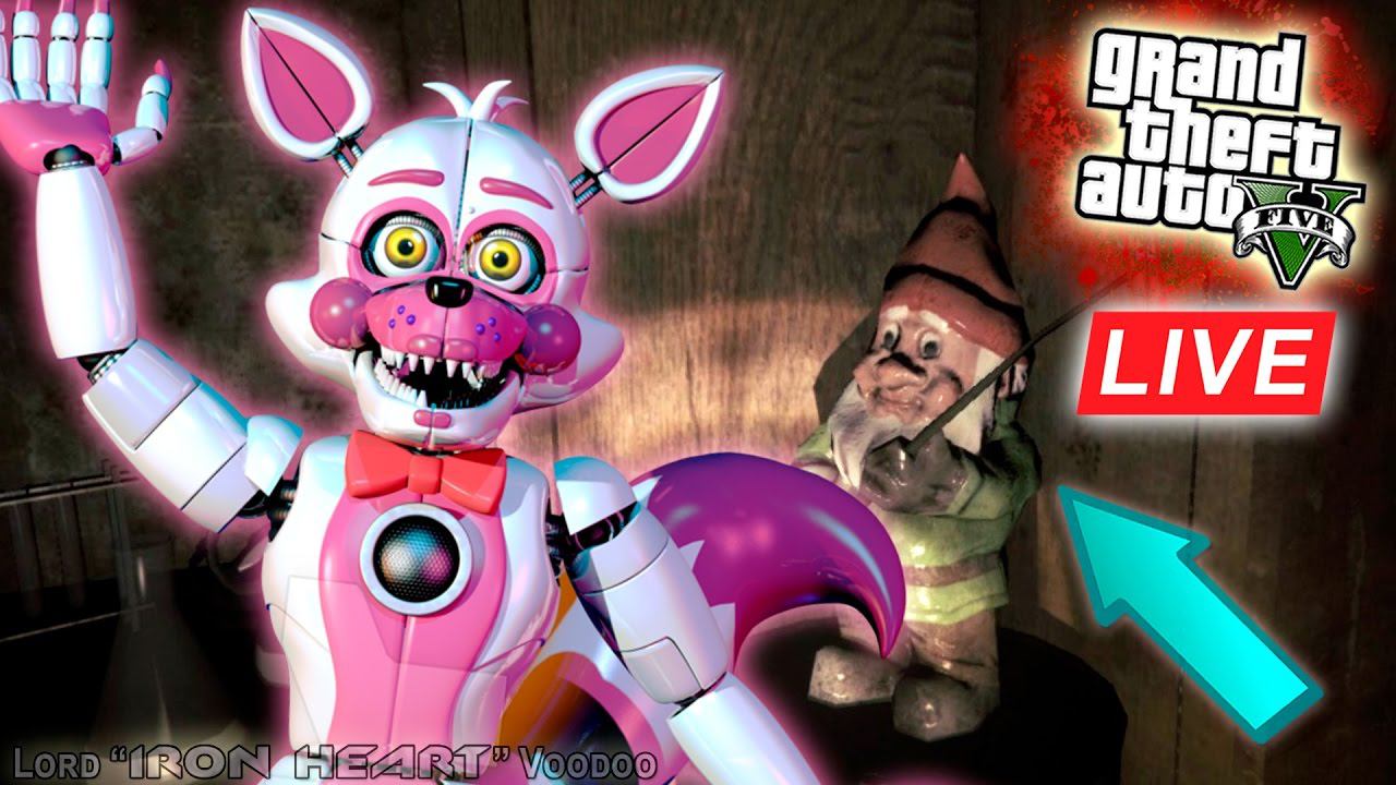 ГТА 5 МОДЫ! АНИМАТРОНИК FUNTIME FOXY С ДРУЗЬЯМИ FNAF SISTER LOCATION В МИРЕ GTA V! GTA 5 MODS #214 смотреть онлайн