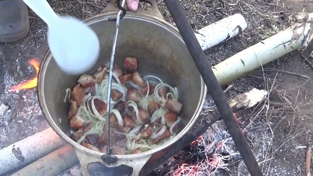 Вкусные рецепты на казане и костре