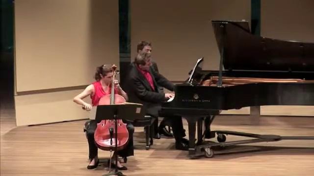 Prokofiev Sonata for cello and piano, Op.119 - II. Moderato смотреть онлайн