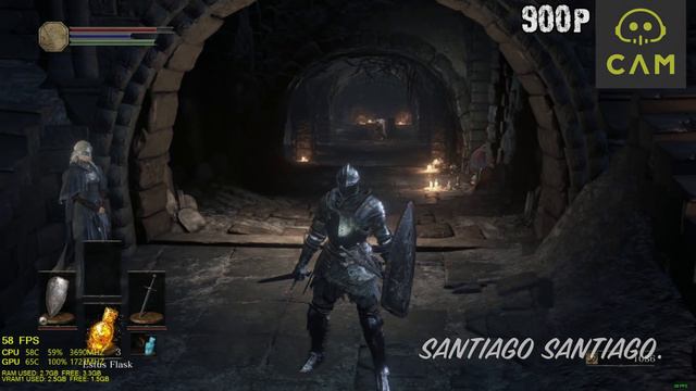 Dark Souls 3 / III: GTX 1050 ti - i3 6100 - 1080p - 900p - 720p смотреть онлайн