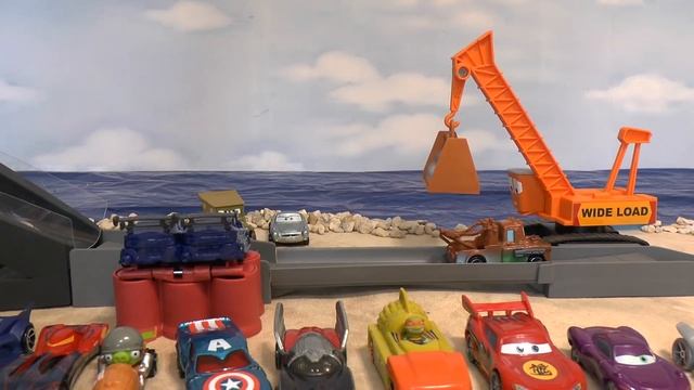 Cars Toys & Ninja Challenge McQueen Escape From Frank смотреть онлайн