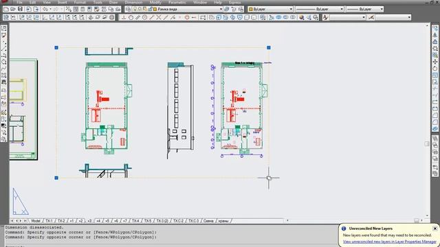 Layout to model with more floor (пространство листа в пространство модели с несколькими этажами) смотреть онлайн