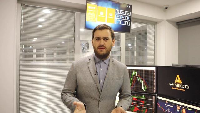 О росте доллара уже до конца дня | AMarkets смотреть онлайн