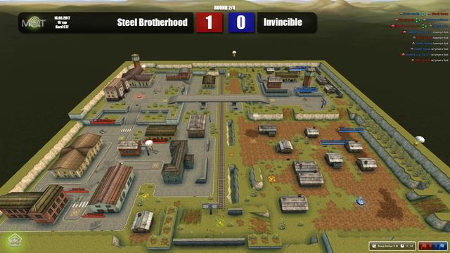 «Invincible» vs «Steel Brotherhood» MQT 16 тур 16.08.2017 смотреть онлайн