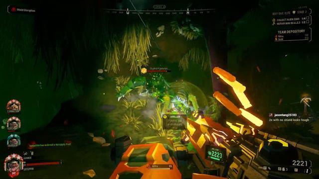 Deep Rock Galactic — Group Elite Deep Dive 2x Enemies Mod [Week 127] (Secret Killing) Fungus Bogs смотреть онлайн