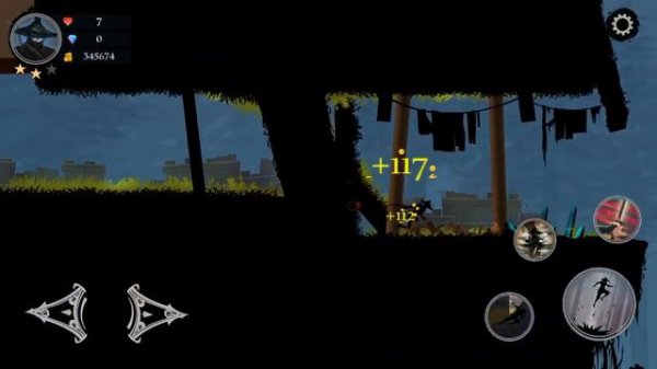 Ninja Arashi 2 Artifacts Level 15 ACT 1