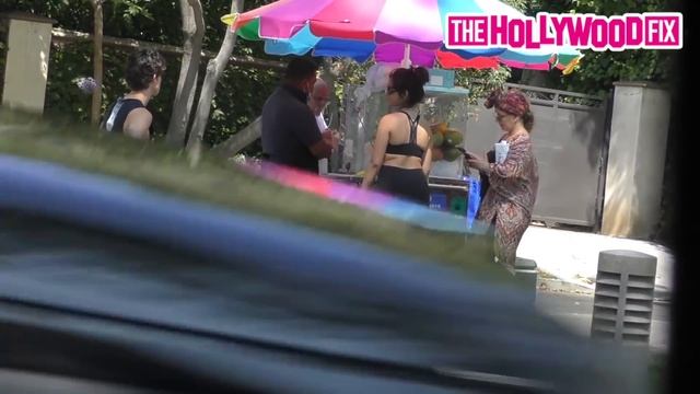 Shawn Mendes Slaps Camila Cabello's Ass Before Feeding Her Fruit While Out On A Walk In Los Angeles смотреть онлайн