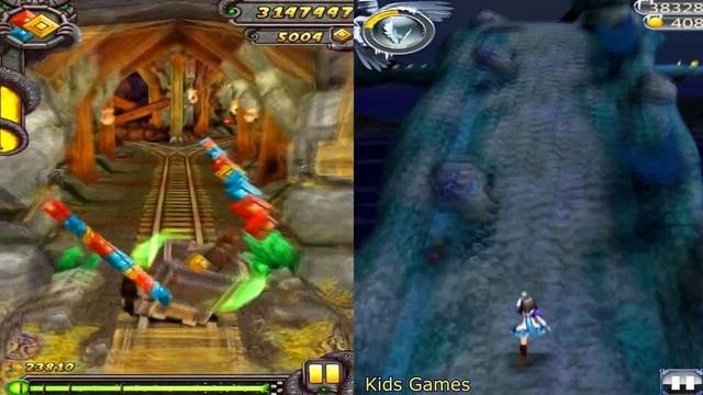 Temple Run 2 vs Temple Endless Run смотреть онлайн