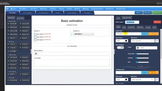 How to create an estimation form | Zigaform PHP Calculator & Cost Estimation Form Builder v3.9 смотреть онлайн