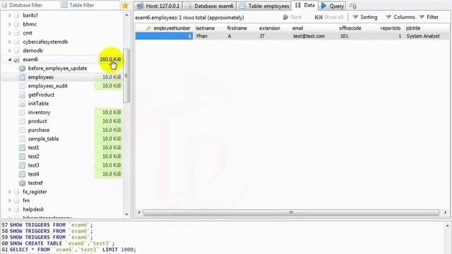 JDBC Class Lecture(MySQL trigger example)- Class 06 смотреть онлайн
