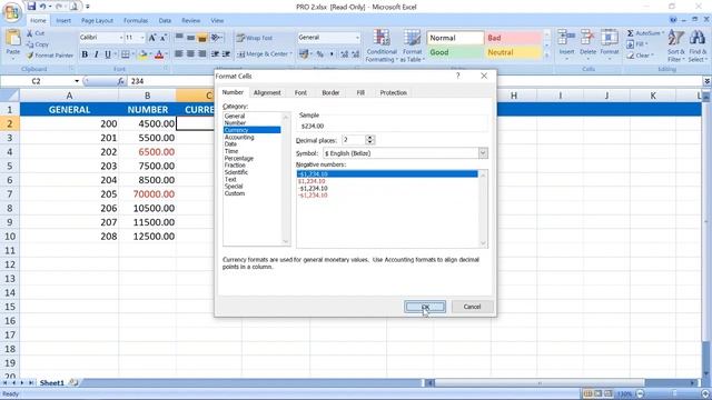 Number Format in Excel | Number Format Excel me kaise lgae | Number Format in Hindi смотреть онлайн