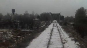 Въезд в посёлок Селижарово и мост через р. Селижаровку