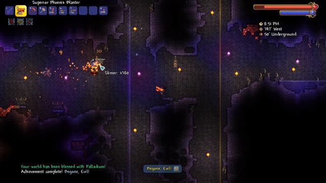 Terraria Master Mode #11 - Guerre en Enfer смотреть онлайн