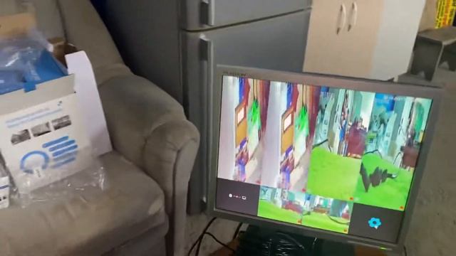 Обзор комплекта видеонаблюдения Techage смотреть онлайн