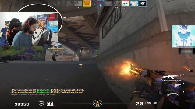 JAME ПОКАЗАЛ СУМАСШЕДШИЙ АИМ В CS2 | JAME СТАВИТ ЖЕСТКИЕ ХЕДШОТЫ В CS2 смотреть онлайн