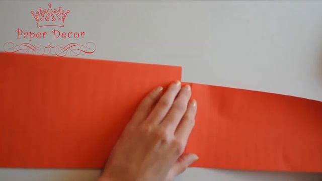 Как сделать Веерной круг (розетку) бумажный. Тизер смотреть онлайн