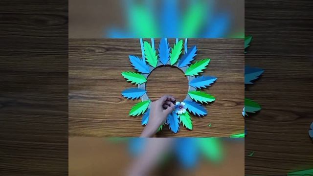 #papercraft #wallhanging #homedecorideas #flowersart смотреть онлайн