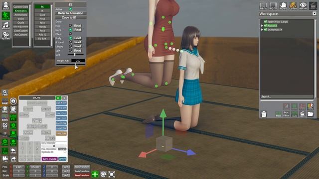 Honey Select 2 FK Height Adjusting смотреть онлайн