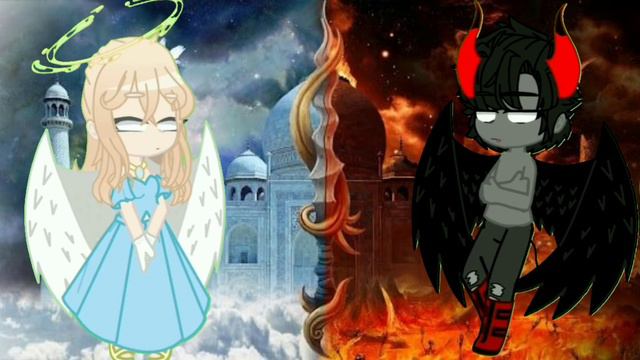 "Демон и ангел" [meme] смотреть онлайн