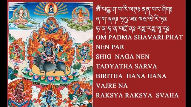 Poderoso mantra budista Padmashavari ( ཨོ ཾ་ པདྨ་ ཤ་བ་ རི་ ཕཊཿ ) Mantra del gurú Dorje Gotrab. смотреть онлайн
