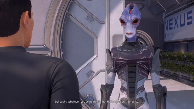 Playing Mass effect: Andromeda -- Chatting with the crew and visiting the Nexus смотреть онлайн