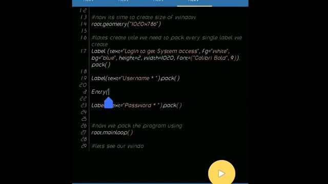 Login UI in Python | How to Create Application using Python and Tkinter | Basic Program in Tkinter смотреть онлайн
