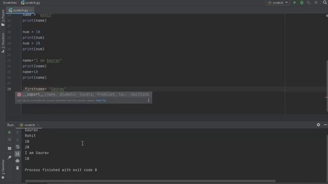 Python Variables(Eng) смотреть онлайн