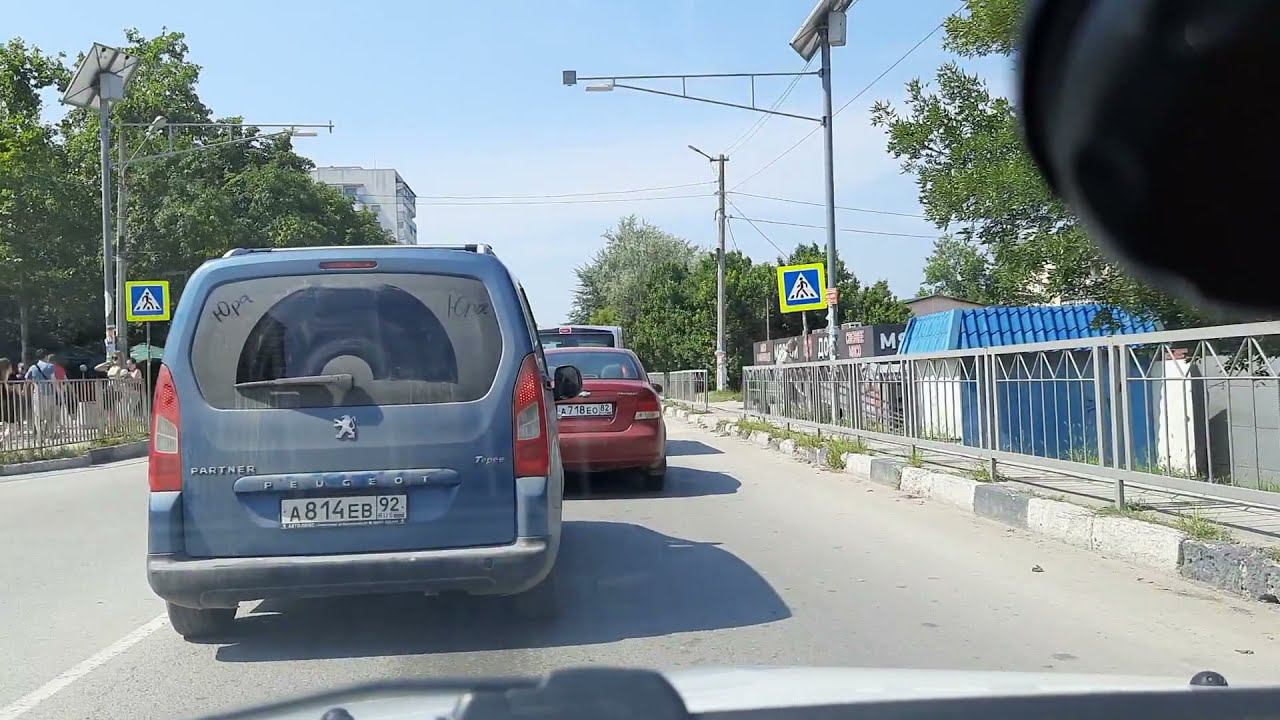 Таймлапс выезда из Бахчисарая Август 2021 смотреть онлайн