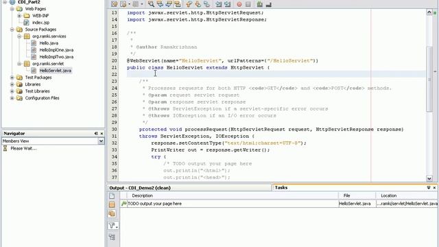 Contexts and Dependency Injection Part 2 смотреть онлайн