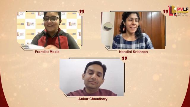 PVLF 2024| History| Nandini Krishnan and Ankur Chaudhary смотреть онлайн