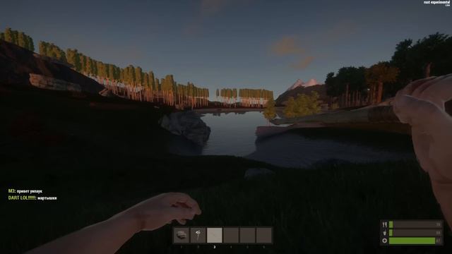Rust experimental Русский Let's Play (часть 1) Путь воина - начало смотреть онлайн