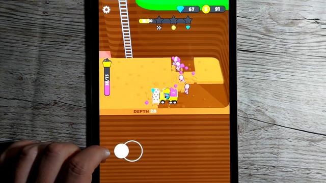 Boss Miner - Gameplay Walkthrough Part 1 Tutorial Dig A Big Hole Deep Game (Android, iOS) смотреть онлайн