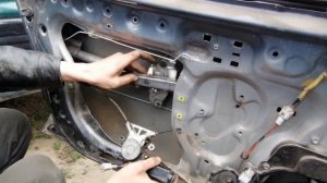 Ремонт электростеклоподъёмника, тойота спринтер 100 кузов