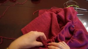 ВЯЖЕМ РЕГЛАН СНИЗУ,  МК.