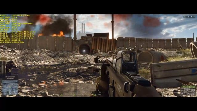 Battlefield 4 Ultra Settings 3440x1440 | GTX 1080 FE | i7 5960X 4.5GHz смотреть онлайн