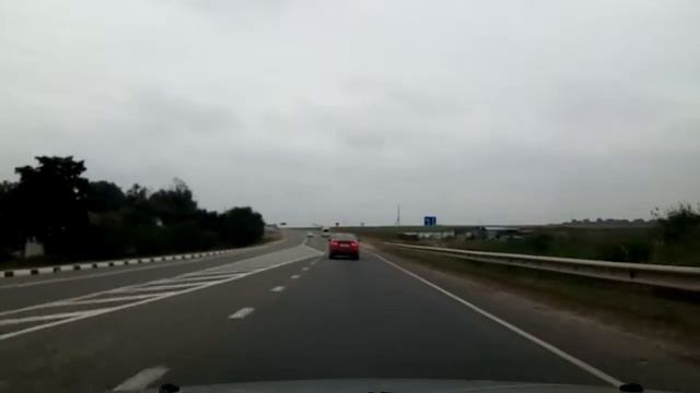 Трасса в Крым через Уташ 17.06.2018 смотреть онлайн