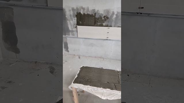 Фартук на кухне из плитки 45х120