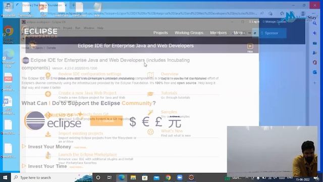 8) How to download & Install Eclipse in Java смотреть онлайн