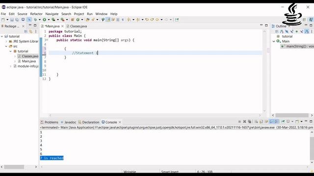 What is java break statement and how to use java break statement? смотреть онлайн