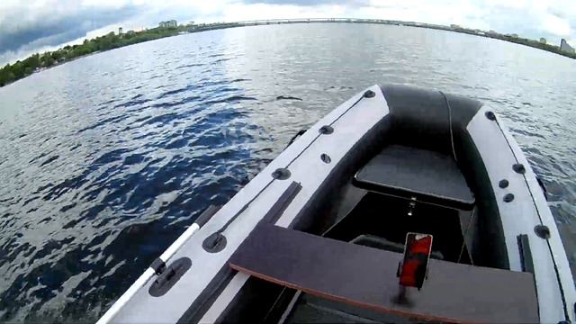 Rib Riverboats 400 + Tohatsu 9.9(20), первый выезд смотреть онлайн