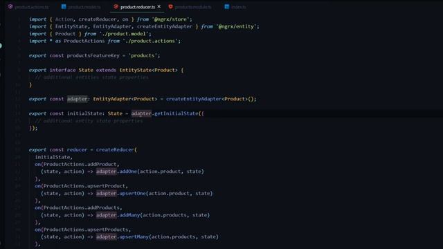 Generate products feature state with NGRX Entity| Ep 34 смотреть онлайн
