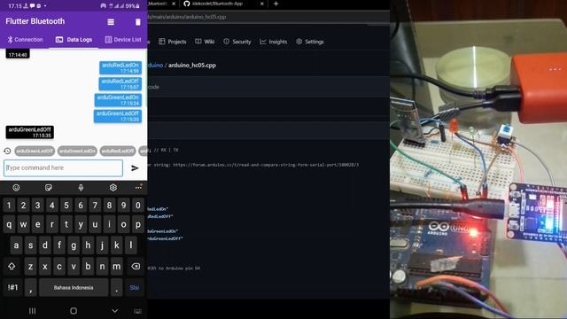 Aplikasi Bluetooth Flutter/Flutter Bluetooth App (full Source Code)