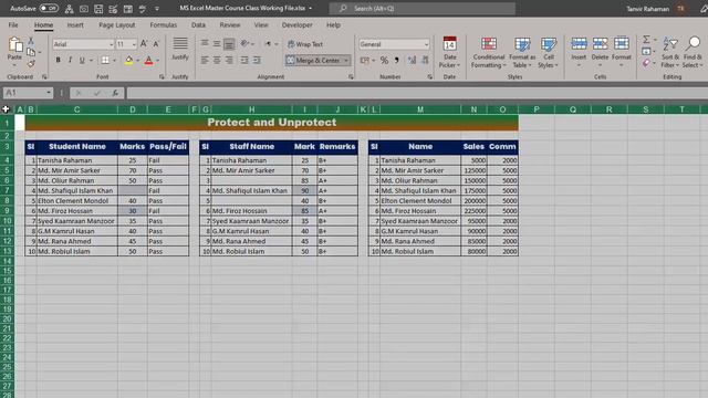 How to Protect or Unprotect Excel Cell or Sheet or Workbook in Excel? Excel Tutorial 2022 смотреть онлайн