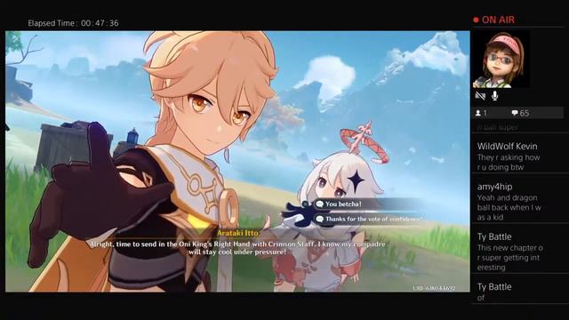 Genshin impact Arataki blazing armor beetle event day 3 смотреть онлайн