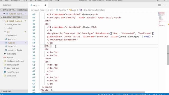 Customize Editor Window Using Templates of React Scheduler смотреть онлайн
