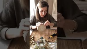 Мастер-класс по созданию подсвечника из винных пробок от @vey.nik