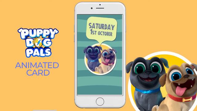 Puppy Dog pals video invitation смотреть онлайн