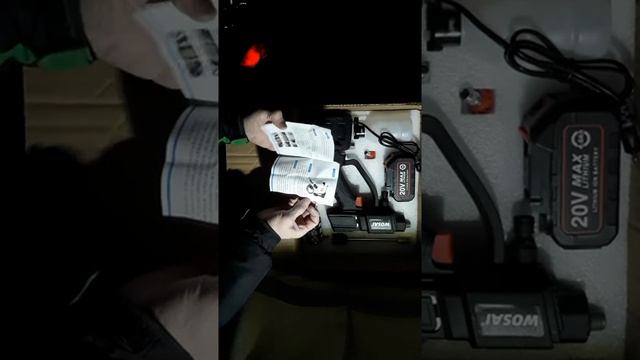 Распаковка аккумуляторной мойки WOSAI WS-XC20 с AliExpress смотреть онлайн