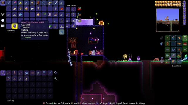 I finally got the ankh sheild! in terraria смотреть онлайн